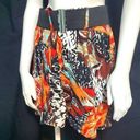 Tracy Evans HP!  Multicolored Tribal Print Skirt & Belt Photo 0