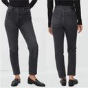 Everlane  The 90s Cheeky Jean High Rise Straight Leg Black Size 26 Ankle New Photo 3