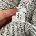 American Eagle  Gray Chunky Knit Open Front Cardigan Size L/XL Photo 7