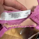 Frederick's of Hollywood NWT  Jessica Pink Lace Push-up Bra Size 32D Photo 3