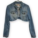 Paris Blues  Super Cropped Denim Jacket Bolero Photo 0