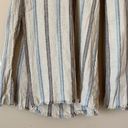 REWASH  | Tan Striped Paper Bag Cropped Pants Sz L Photo 19