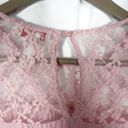 Arizona Jeans Pink Long Sleeve Lace Flowy Blouse Photo 5