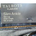 Talbots NWT  Flawless Slim Ankle Jeans 14 Photo 4