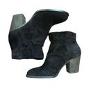 Jessica Simpson  Black  Yvette Leather Ankle Boots Booties Size 6M New Photo 3