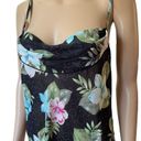 Petra Fashions  Vintage 90s Tropical Boho Floral Cowl Neck Lingerie Slip Dress Photo 1