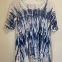 Altar'd State Altar’d State Tie Dye Top with Tassel Detail  Photo 0