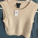 Ann Taylor Factory: Cream Colored Sweater Vest- Office/Business/Work- M Photo 13