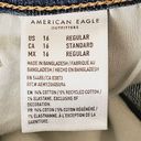 American Eagle  Emotional Blue Curvy High Waist Mom Jeans Size 16 Photo 11