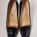 Tod's  Black Patent Leather 'Jodie' Penny Loafer Pumps 8 Photo 5