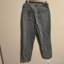 Abercrombie & Fitch  Curve Love The ‘90s Straight Ultra High Rise Gray Size 32/14 Photo 7