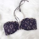 Becca {} Purple Crotchet Bandeau Bikini Top Photo 0