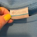 Columbia EUC  Crewneck Sweatshirt Light Blue Womens XL Photo 2