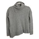 All Saints Women's Cashmere Turtleneck Sweater Gray 100% Cashmere Size XS Photo 2