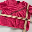 Krass&co New York  Sweater Womens Small Pink Hook Eye Beaded Knit Cardi Ramie VTG Photo 3