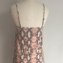 One Clothing Pink Snake Print Midi Dress NWT Photo 4