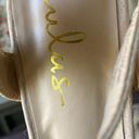 Lulus Lulu’s “Beachy Dreams” Platform Beige Canvas Sandals. Size 8.5. Photo 5