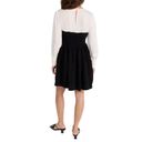 Cinq à Sept  Annika Long Sleeve Pleated Dress size 8 Photo 1