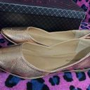 Celebrity Pink  flats - rose gold size 8 Photo 0