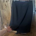 Ralph Lauren  Women's Black Skirt With Gold Tone Buttons Size 2 Photo 6