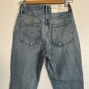 AGOLDE nwt  riley high rise straight crop denim jean in curio Photo 4