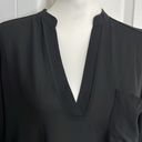 Lush Clothing Lush black shirt dress tunic high low asymmetrical quarter sleeve. Medium Photo 4