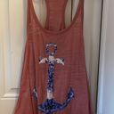 O'Neill Pink razor back tank with anchor on front. Size M from . Photo 0