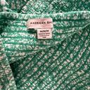 American Eagle AE Green Floral Smocked High Neck Dress Photo 2