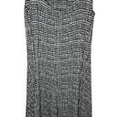 Cynthia Rowley  Women’s Small Black and White Print Sleeveless Dress Photo 7