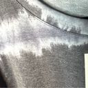 Skinny Girl  Puff Sleeve Tee Indigo Tie-Dye Striped Blouse.  Size 3X New! Photo 6