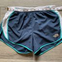 The North Face North‎ Face Shorts Women's Size Small Navy Blue FlashDry Zipper Pocket Run Gym Photo 1