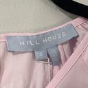 Hill House  Blouse Size Small Pink NWT Francesca Top Ballerina Cotton Peplum Photo 2