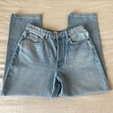 ZARA  High Rise - Ankle Length TRF Straight Jeans Size 10 4365 / 237 Photo 3