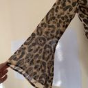 SheIn Sheer Cheetah Top  Photo 2