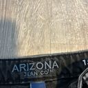 Arizona Black Jean Shorts Photo 2