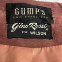 60s Vintage Wilson For Gumps San Francisco Mohair and suede blazer medium Pink Photo 3