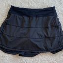 Lululemon Black Pace Rival Skirt Tall Photo 2