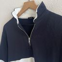 Brandy Melville John Galt Preppy Sailor Stripe Crew Pullover Sweatshirt Photo 3