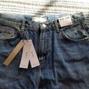 Topshop  Considered Womens High Waisted Wide Leg Blue Jeans Size 30/L30 Photo 2