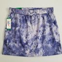 Hilary Radley  Skirt Women XL Blue Tie Dye Short Mini Pocket Swimwear Outdoors Photo 0