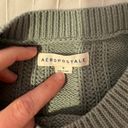 Aeropostale Green Cropped Sweater Photo 2