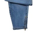 CAbi  #232 Crop Zipper Ankle Skinny Jeans Womens Size 8 Light Wash Casual Pant Photo 2