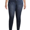 Terra & Sky Women’s Plus Size Skinny Jeans Denim Medium Wash Size 16W Tummy Control Photo 1