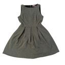 Isaac Mizrahi  gray ribbed a-line dress size 8 Photo 12