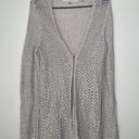 Anthropologie Knitted & Knotted Crochet Longline Cardigan Sweater Photo 0