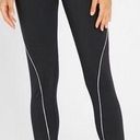 Good American Half Mesh Black Reflective Leggings Photo 0