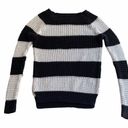 American Eagle Ae  Jegging Sweater Navy Stripe Xs Photo 6