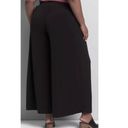 Lane Bryant  Wide Leg Solid Black Elastic Waist Pull On Pants Pockets 14/16 Plus Photo 1