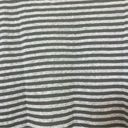 Caslon nwt linen blend cuff sleeve striped crew neck t-shirt Photo 10