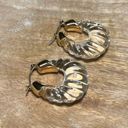 Christian Siriano Glass Gold Tone Drop Earrings Photo 3